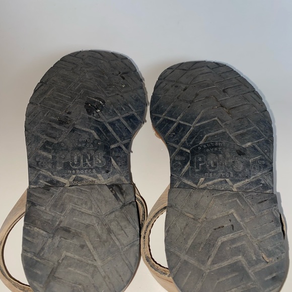 Pons Leather Slingback sandals Sz 9 Women’s - Picture 10 of 13